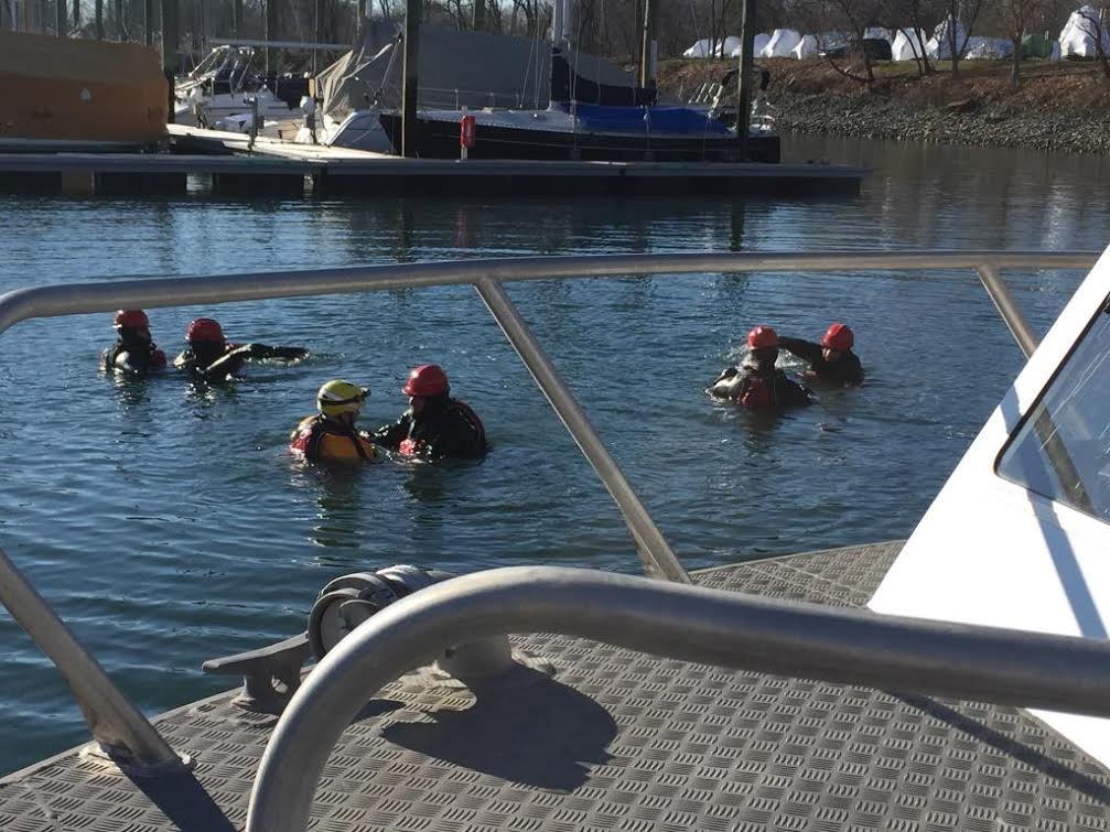 water rescue training