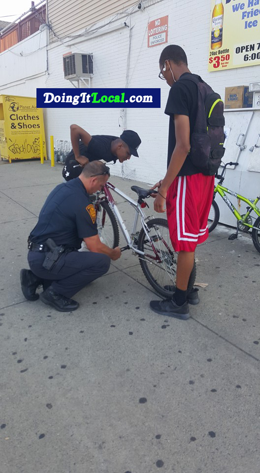 cop bike copy