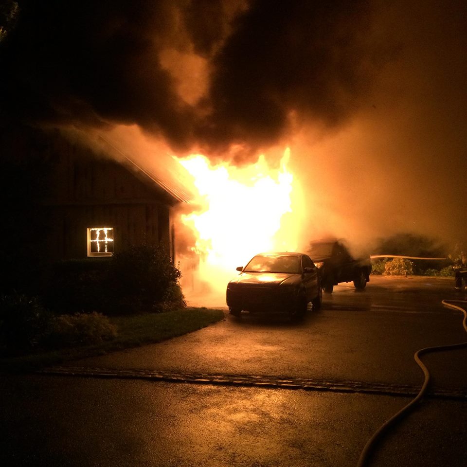 26 point road garage fire